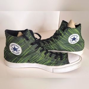 Converse Chuck Taylor Green Stripe Unisex Mens 11 Womens 13!